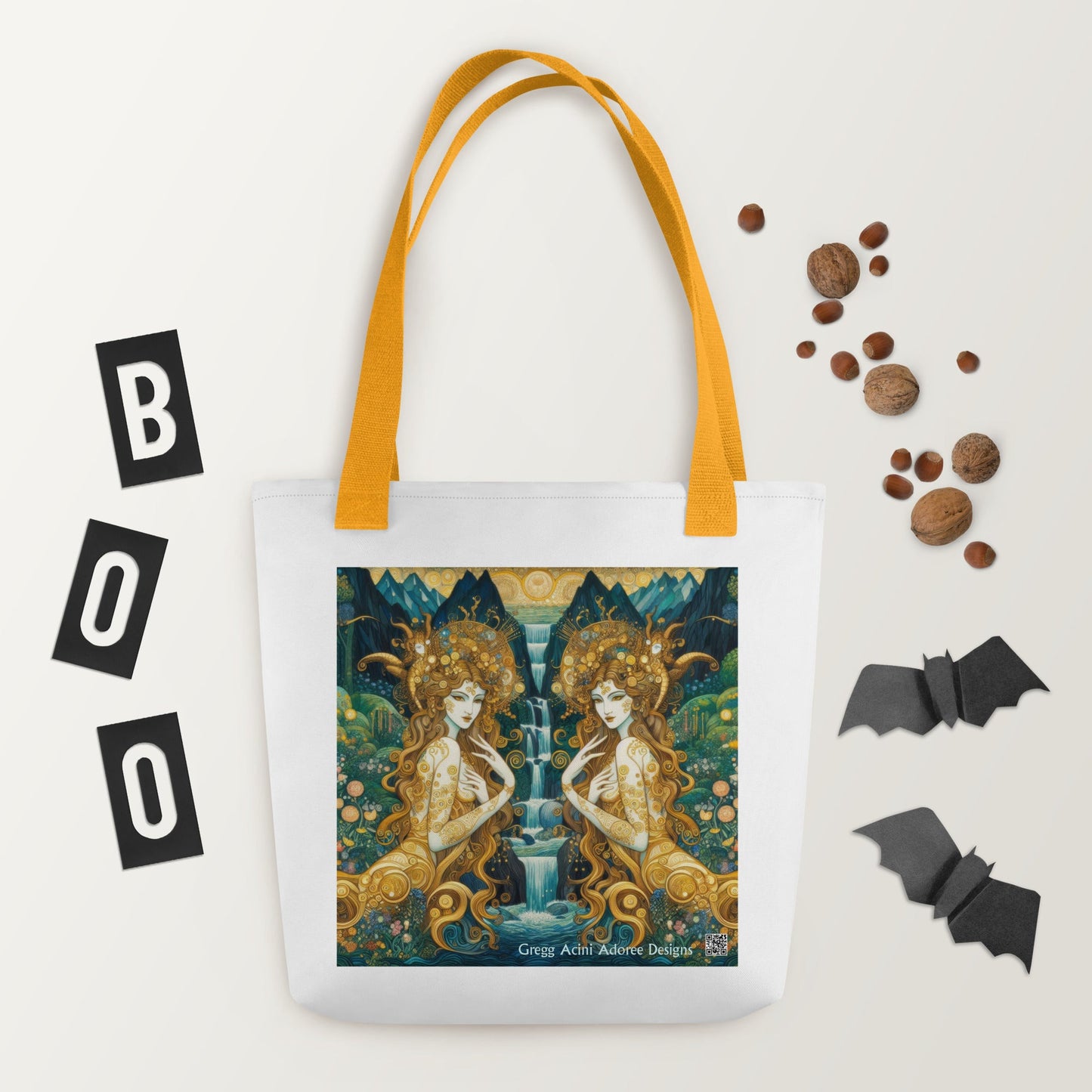 Water Nymphs Tote bag by Gregg Acini Adoree Designs - Gregg Acini Adoree Designs - Tote Bag