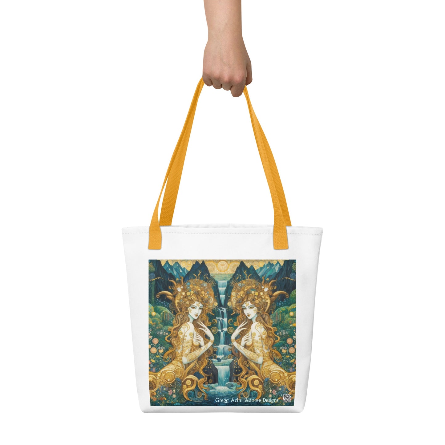 Water Nymphs Tote bag by Gregg Acini Adoree Designs - Gregg Acini Adoree Designs - Tote Bag