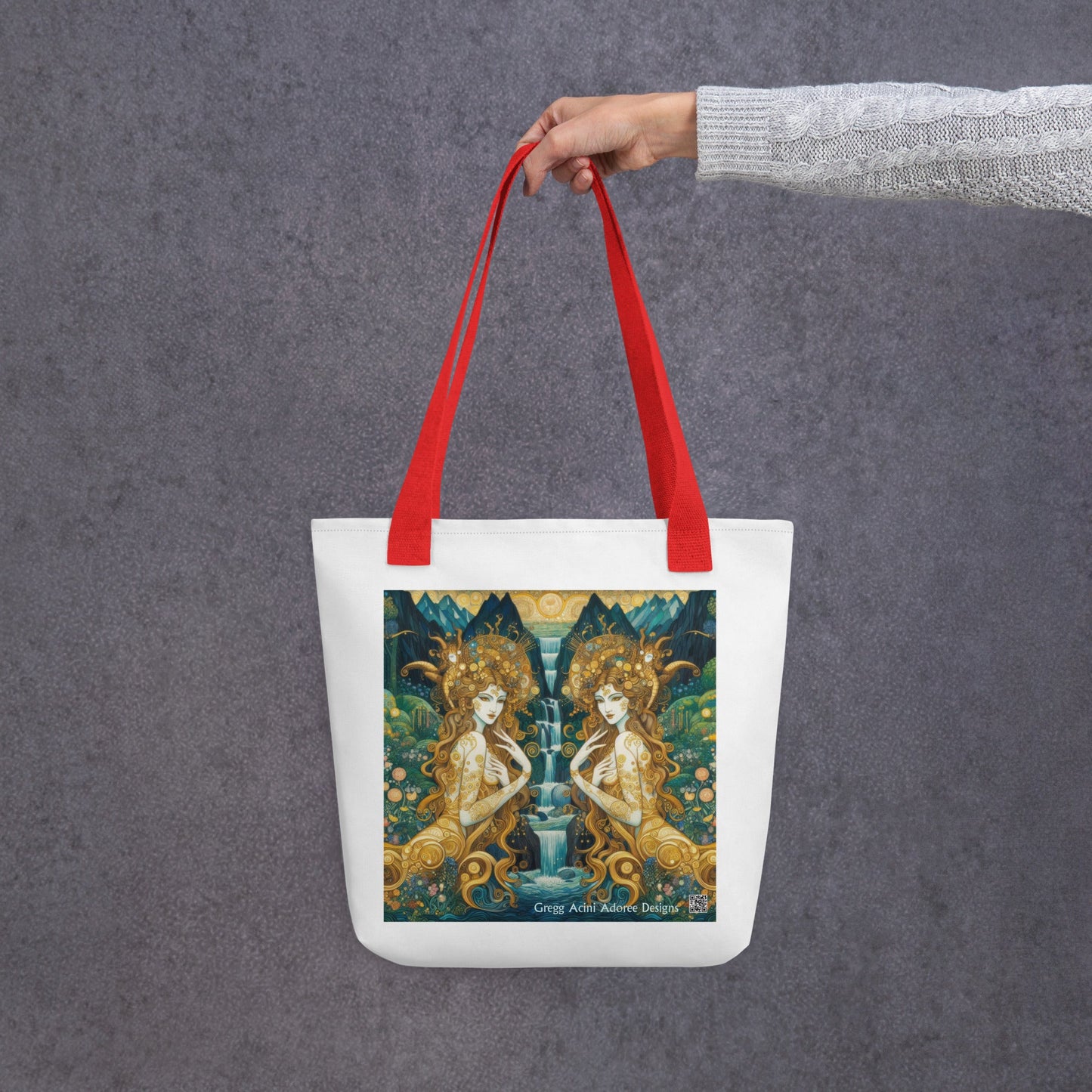 Water Nymphs Tote bag by Gregg Acini Adoree Designs - Gregg Acini Adoree Designs - Tote Bag