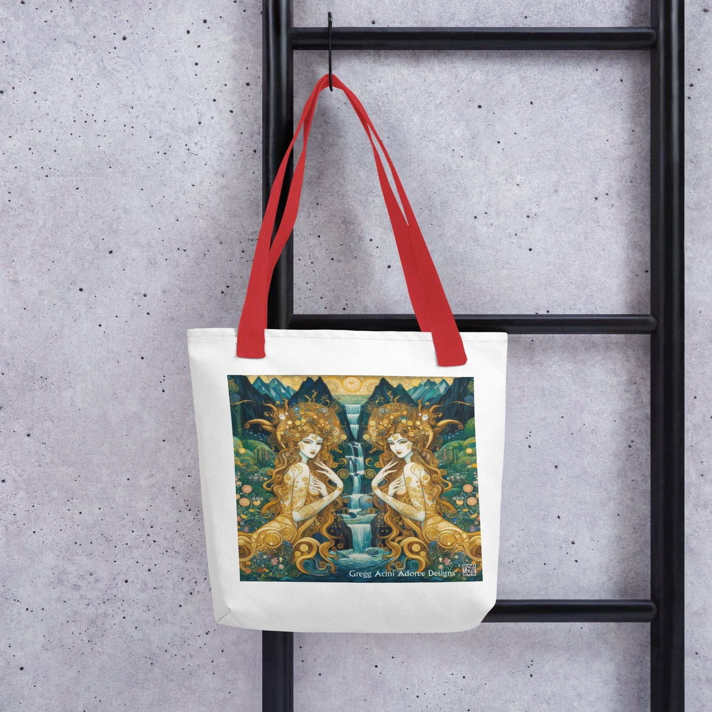 Water Nymphs Tote bag by Gregg Acini Adoree Designs - Gregg Acini Adoree Designs - Tote Bag