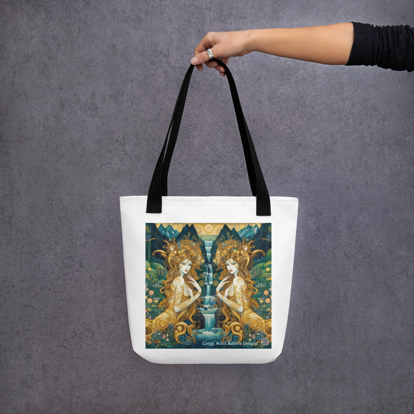 Water Nymphs Tote bag by Gregg Acini Adoree Designs - Gregg Acini Adoree Designs - Tote Bag