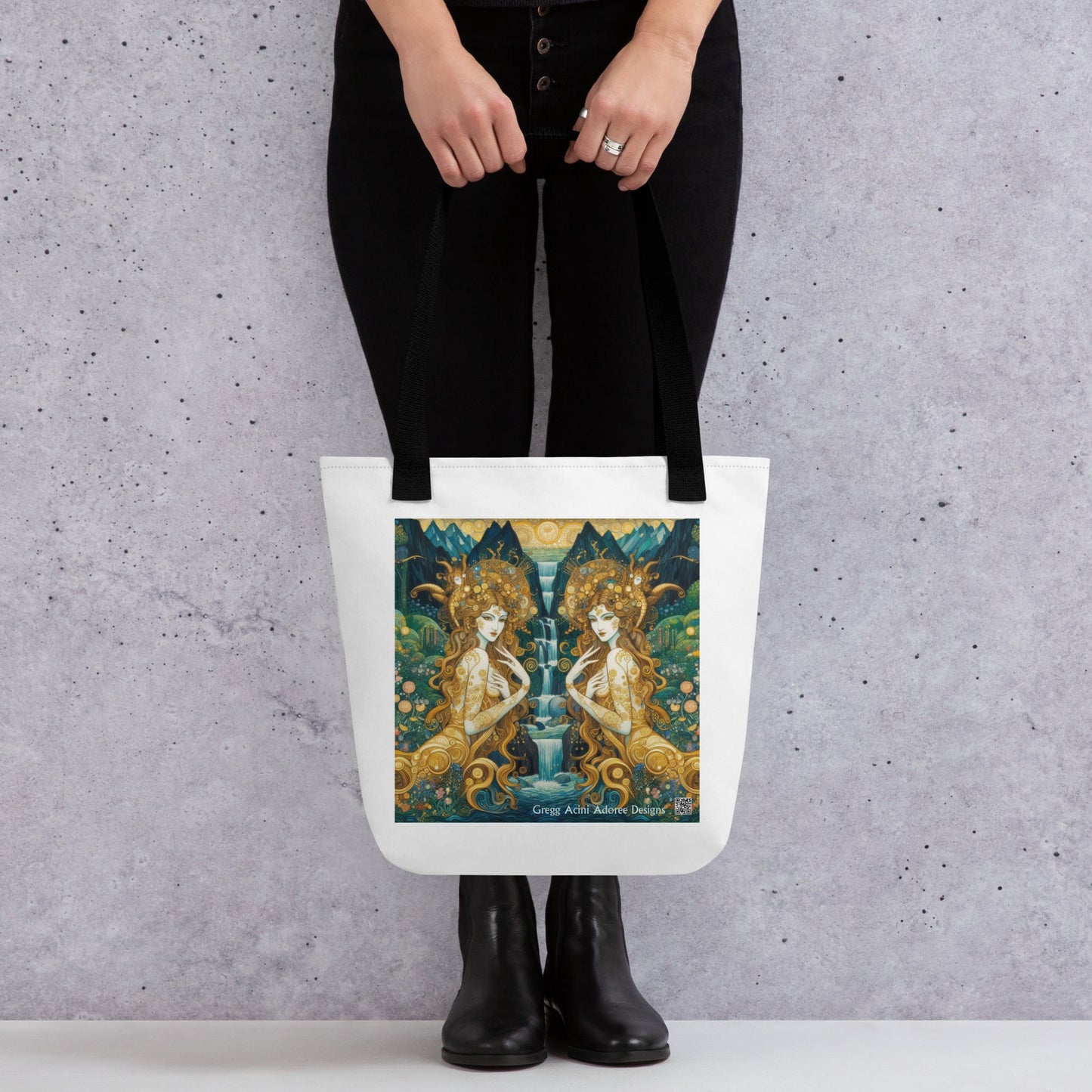 Water Nymphs Tote bag by Gregg Acini Adoree Designs - Gregg Acini Adoree Designs - Tote Bag