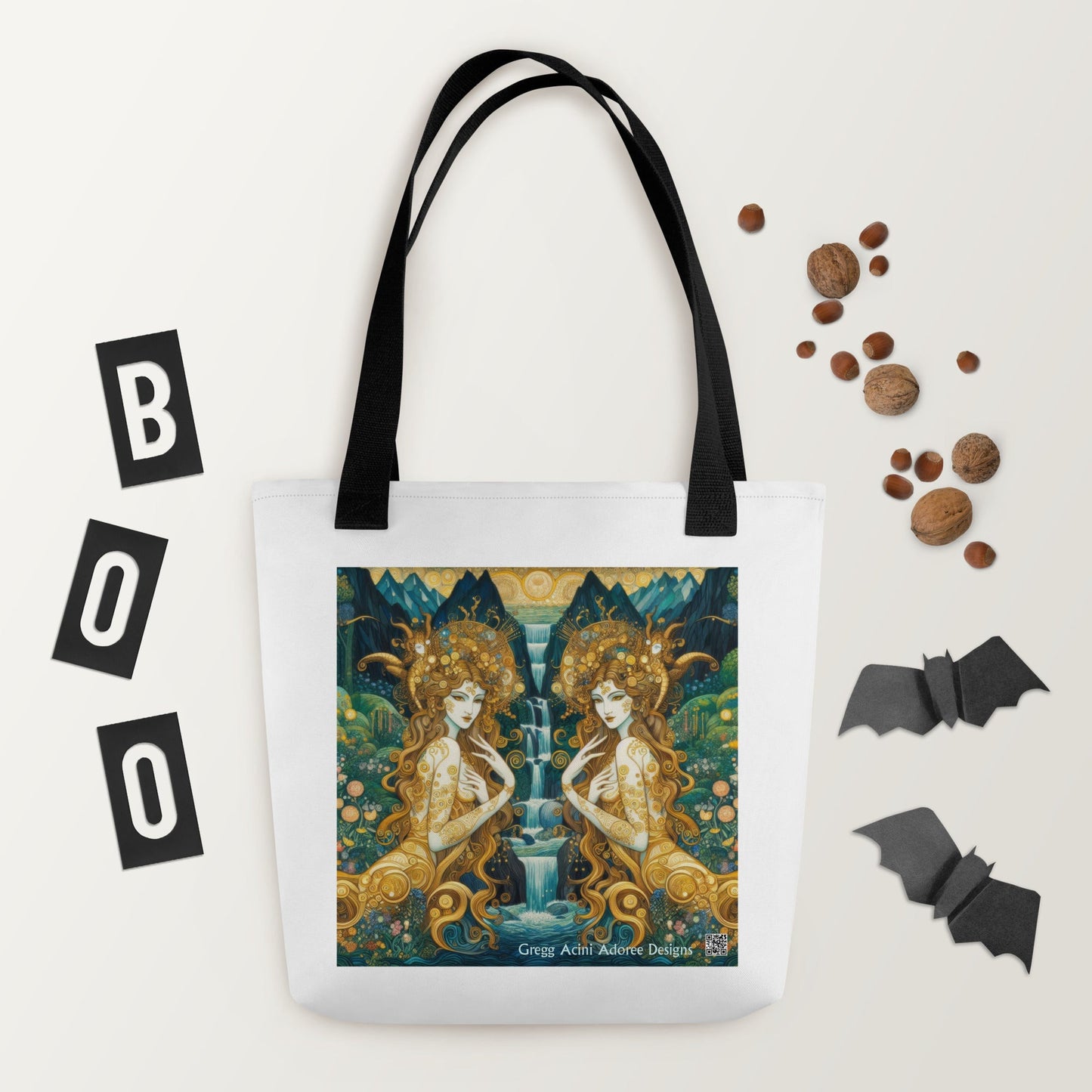 Water Nymphs Tote bag by Gregg Acini Adoree Designs - Gregg Acini Adoree Designs - Tote Bag