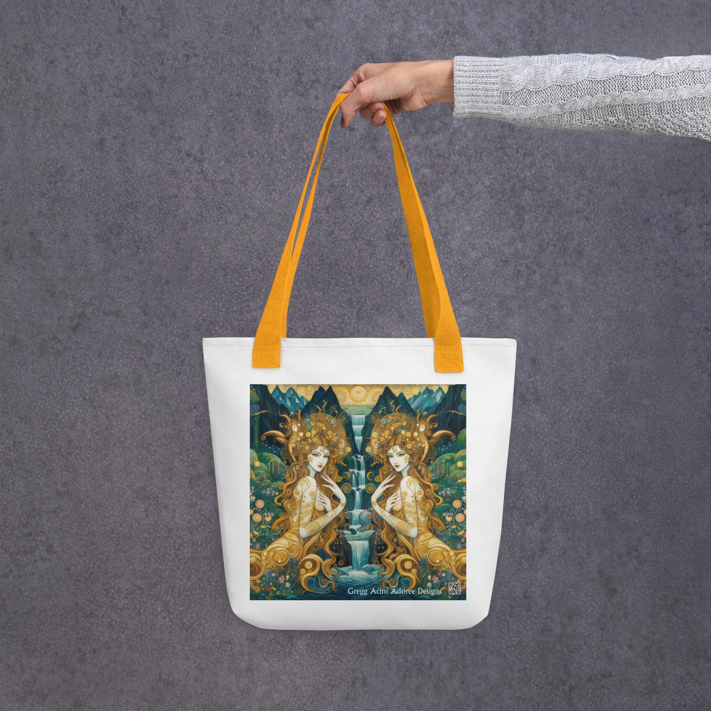 Water Nymphs Tote bag by Gregg Acini Adoree Designs - Gregg Acini Adoree Designs - Tote Bag