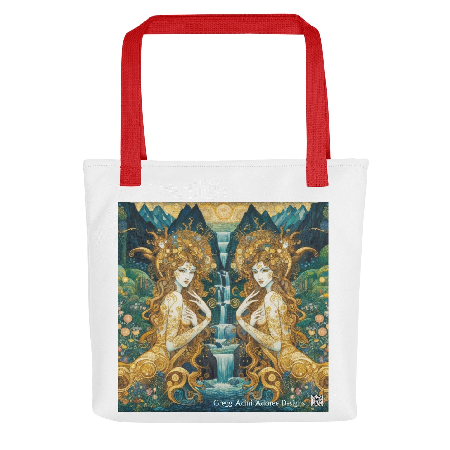 Water Nymphs Tote bag by Gregg Acini Adoree Designs - Gregg Acini Adoree Designs - Tote Bag