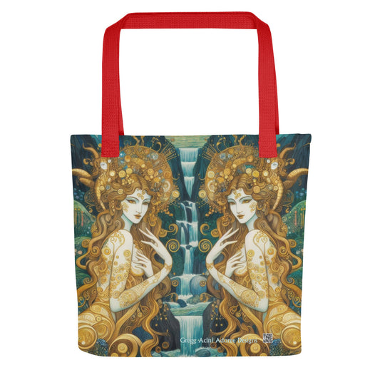 Water Nymphs Tote bag by Gregg Acini Adoree Designs - Gregg Acini Adoree Designs - Tote Bag
