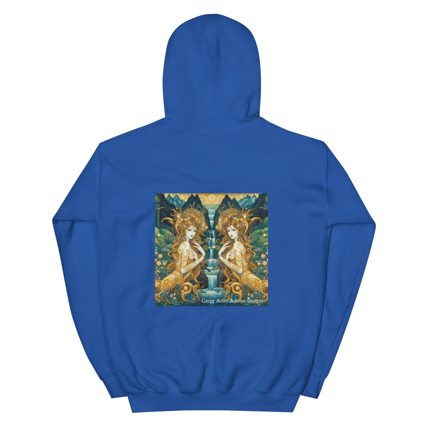 Water Nymphs Unisex Hoodie by Gregg Acini Adoree Designs - Gregg Acini Adoree Designs - Hoodie