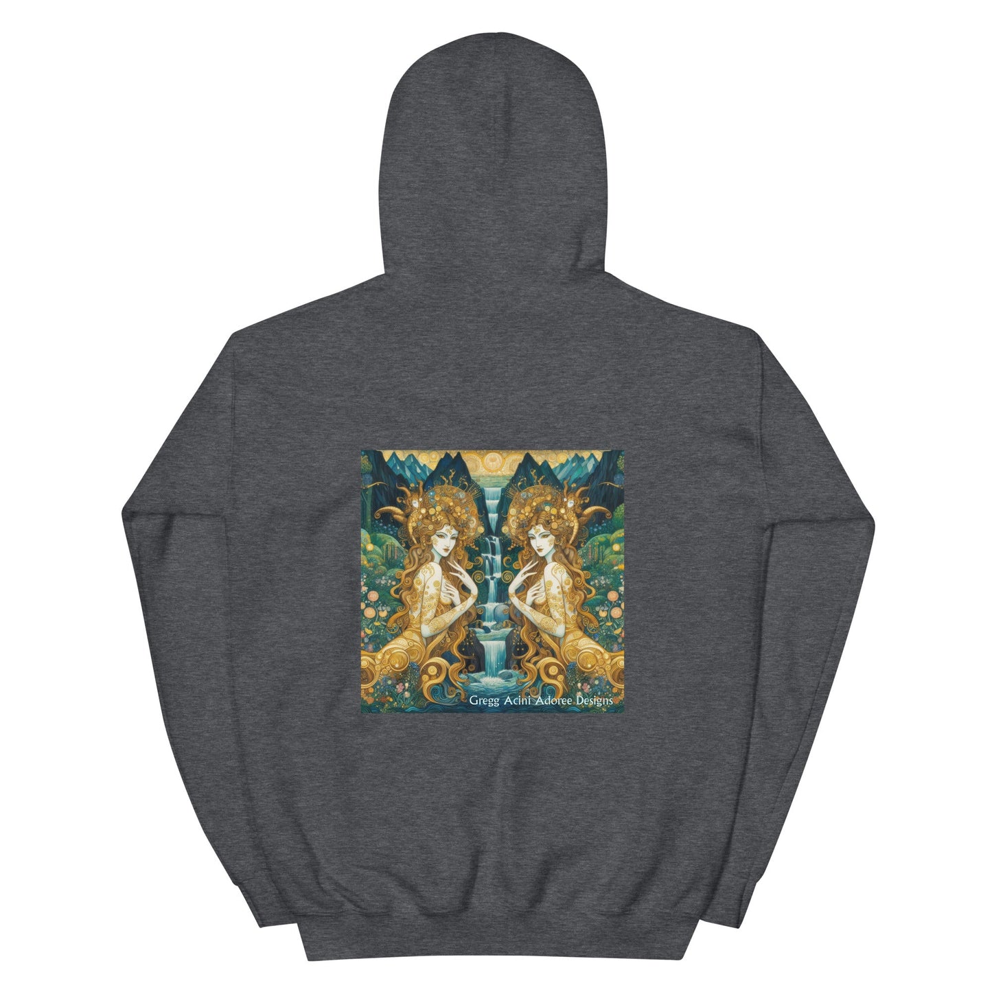 Water Nymphs Unisex Hoodie by Gregg Acini Adoree Designs - Gregg Acini Adoree Designs - Hoodie