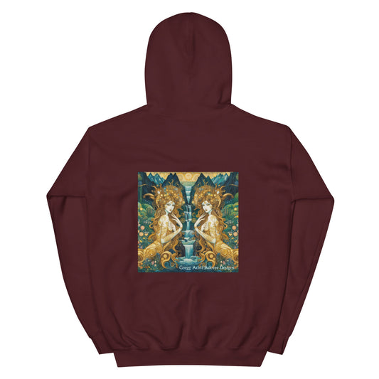 Water Nymphs Unisex Hoodie by Gregg Acini Adoree Designs - Gregg Acini Adoree Designs - Hoodie