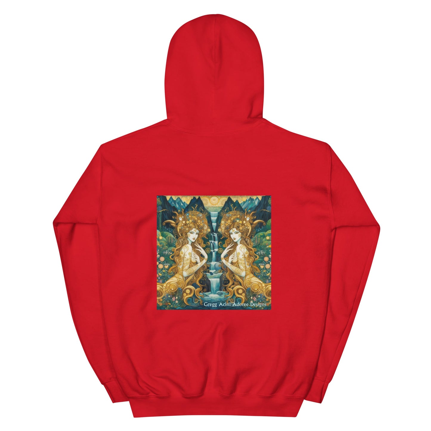Water Nymphs Unisex Hoodie by Gregg Acini Adoree Designs - Gregg Acini Adoree Designs - Hoodie