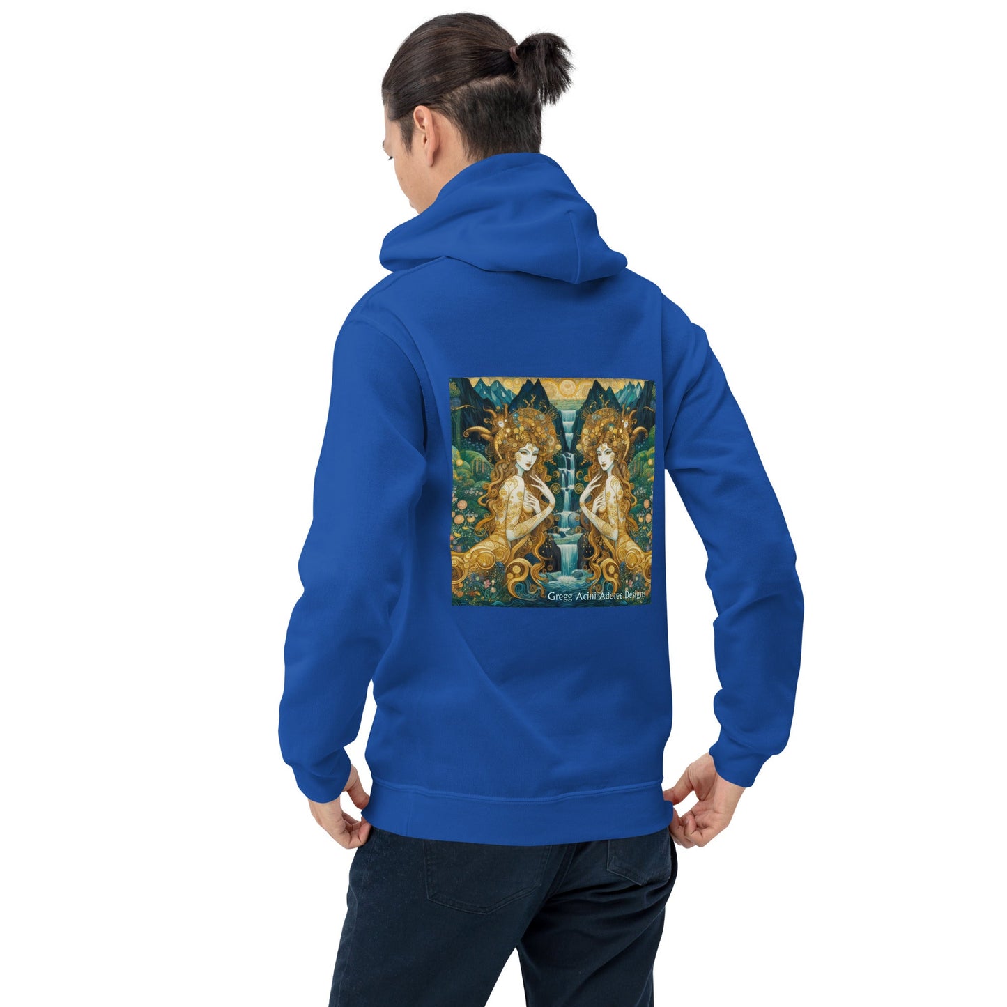 Water Nymphs Unisex Hoodie by Gregg Acini Adoree Designs - Gregg Acini Adoree Designs - Hoodie