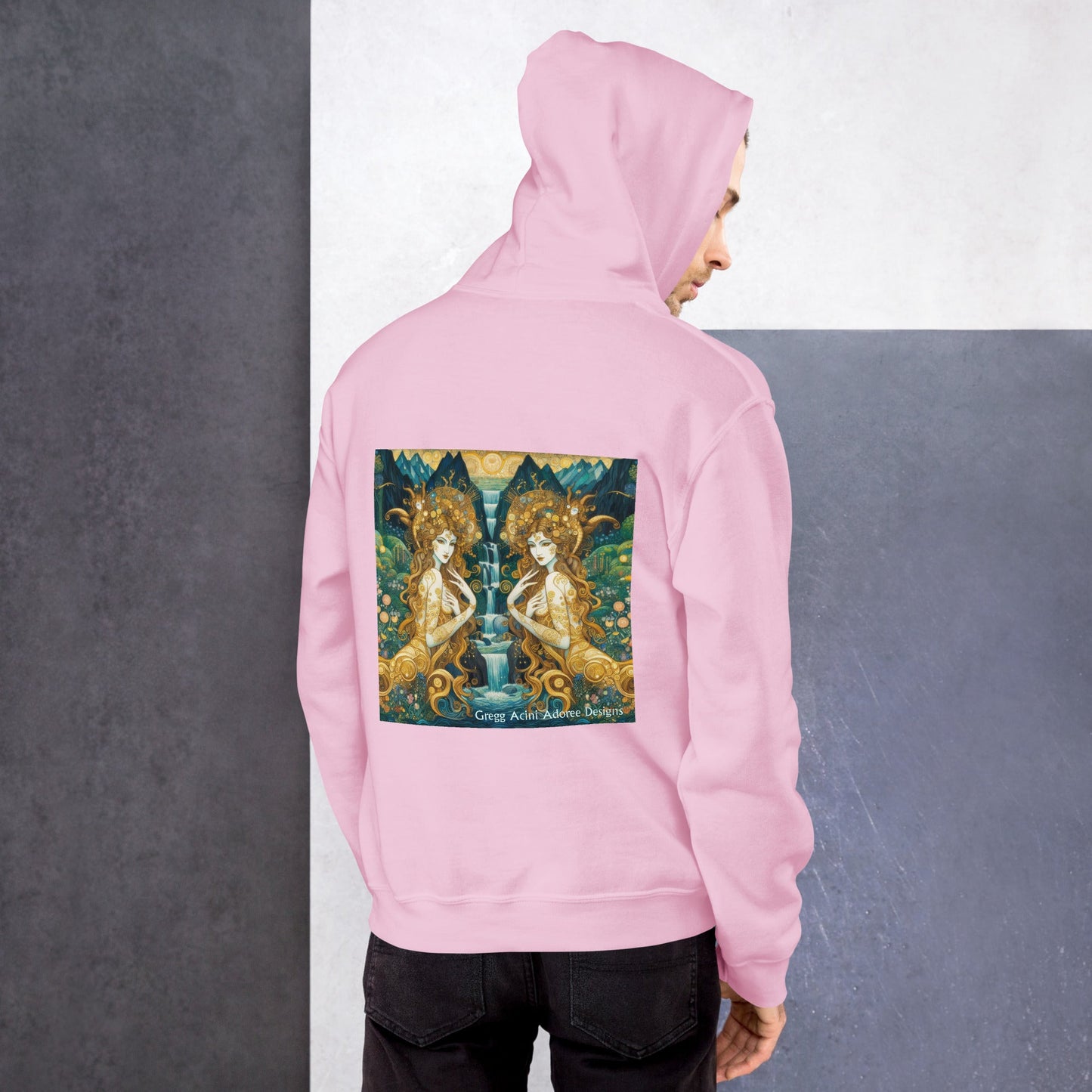 Water Nymphs Unisex Hoodie by Gregg Acini Adoree Designs - Gregg Acini Adoree Designs - Hoodie