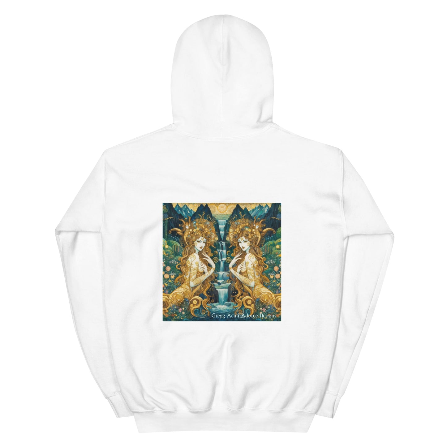 Water Nymphs Unisex Hoodie by Gregg Acini Adoree Designs - Gregg Acini Adoree Designs - Hoodie