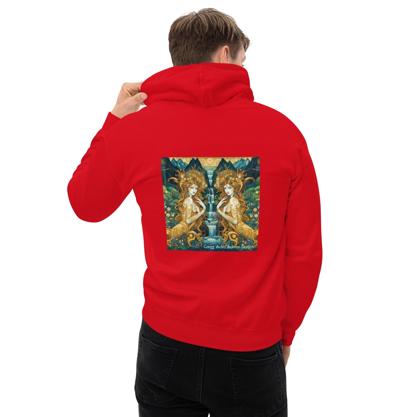 Water Nymphs Unisex Hoodie by Gregg Acini Adoree Designs - Gregg Acini Adoree Designs - Hoodie