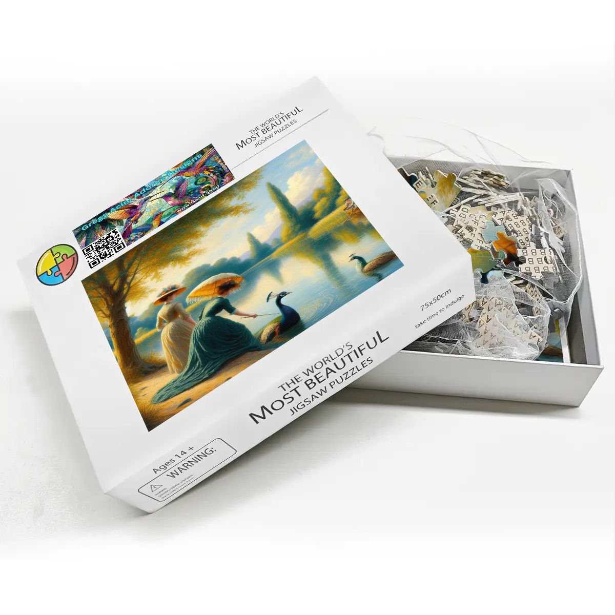 Wooden Jigsaw Puzzles 1000 pcs - Gregg Acini Adoree Designs - Jigsaw Puzzle