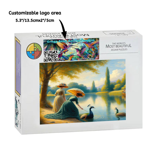 Wooden Jigsaw Puzzles 1000 pcs - Gregg Acini Adoree Designs - Jigsaw Puzzle