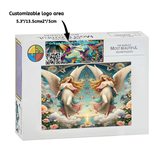 Wooden Jigsaw Puzzles 1000 pcs - Gregg Acini Adoree Designs - Jigsaw Puzzle