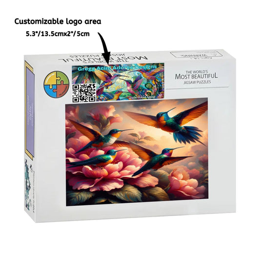 Wooden Jigsaw Puzzles 1000 pcs (Horizontal) - Gregg Acini Adoree Designs - Jigsaw Puzzle