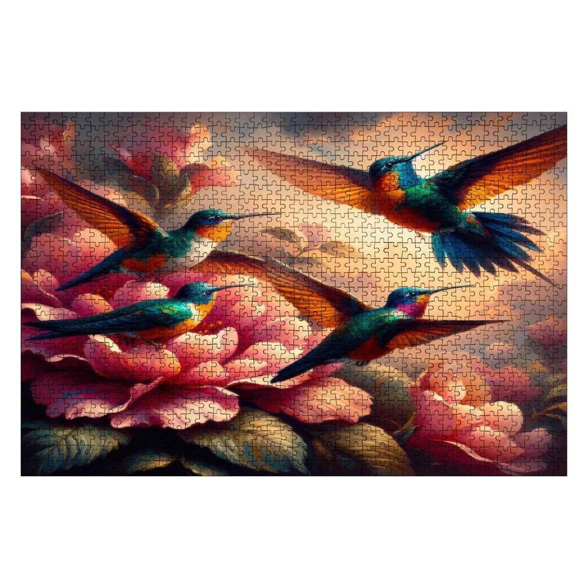 Wooden Jigsaw Puzzles 1000 pcs (Horizontal) - Gregg Acini Adoree Designs - Jigsaw Puzzle
