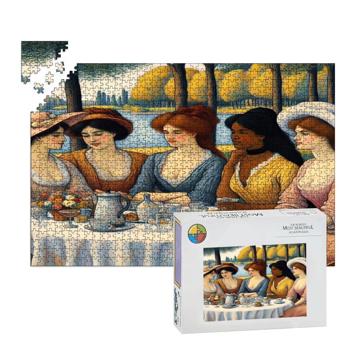 Wooden Jigsaw Puzzles 1000 pcs (Horizontal) - Gregg Acini Adoree Designs - Jigsaw Puzzle