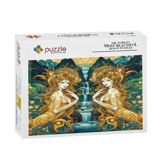 Wooden Jigsaw Puzzles 500 pcs (Horizontal) - Gregg Acini Adoree Designs - Jigsaw Puzzle