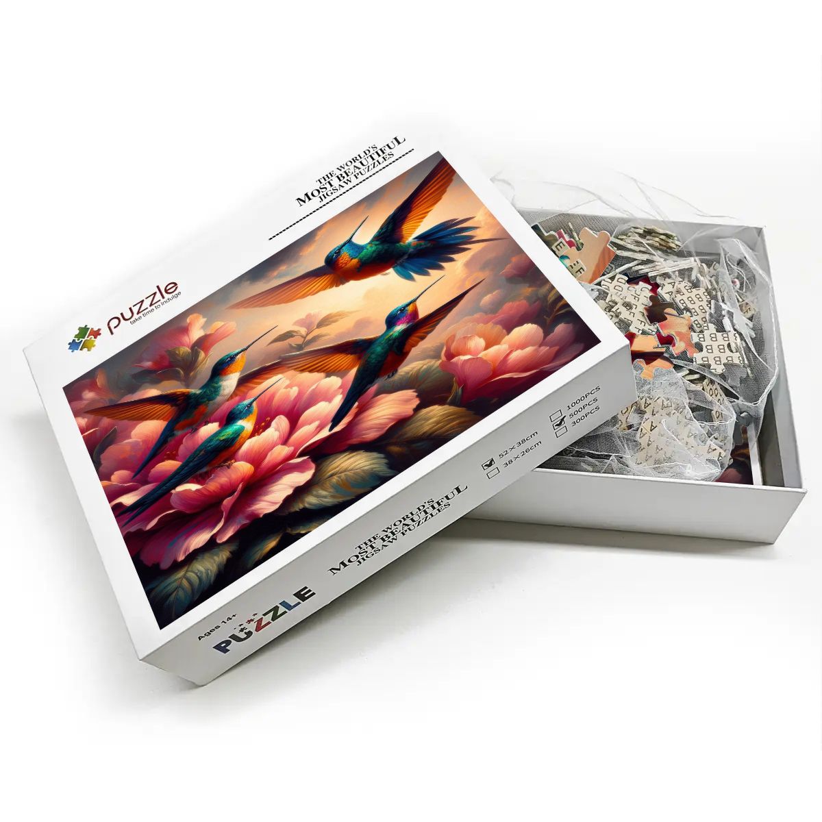 Wooden Jigsaw Puzzles 500 pcs (Horizontal) - Gregg Acini Adoree Designs - Jigsaw Puzzle