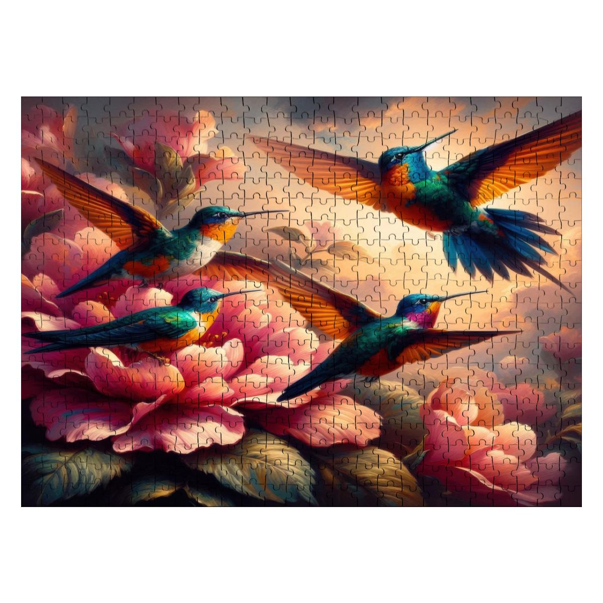 Wooden Jigsaw Puzzles 500 pcs (Horizontal) - Gregg Acini Adoree Designs - Jigsaw Puzzle