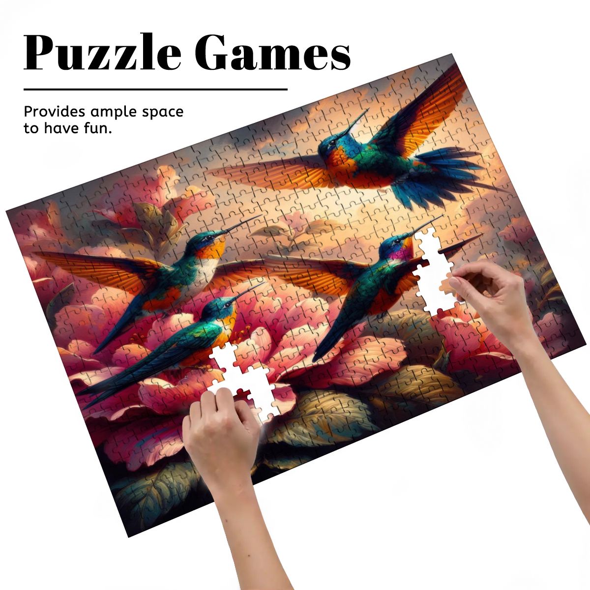 Wooden Jigsaw Puzzles 500 pcs (Horizontal) - Gregg Acini Adoree Designs - Jigsaw Puzzle