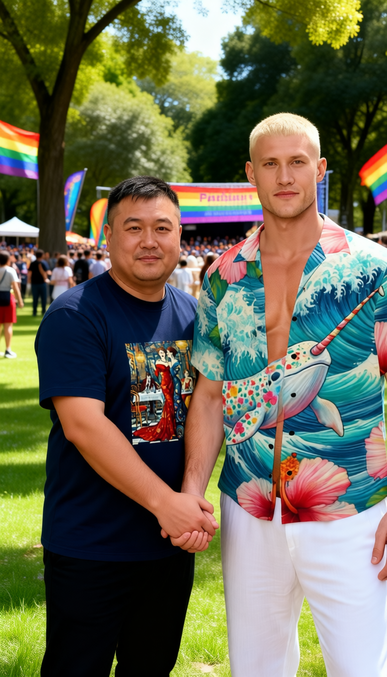 Proudly You: Bold and Inclusive LGBT Clothing Collection - Gregg Acini Adoree Designs