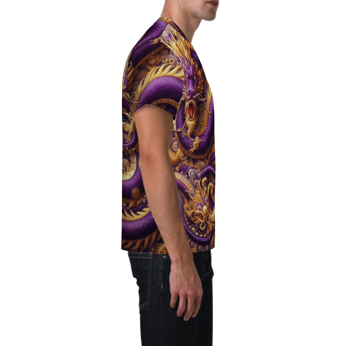 Purple Dragon Unisex T-Shirt