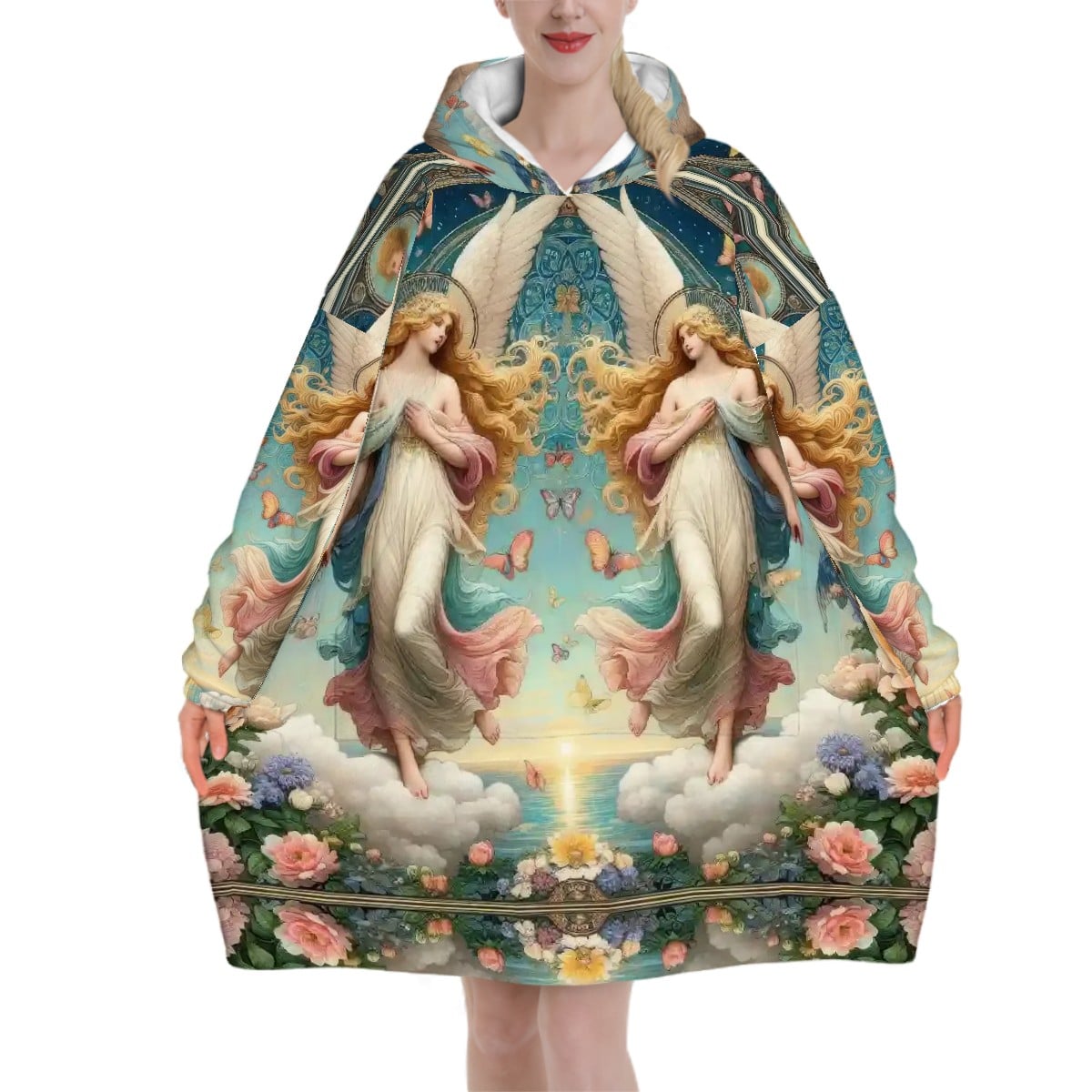 Divine Seraphim Adult Blanket Hoodie