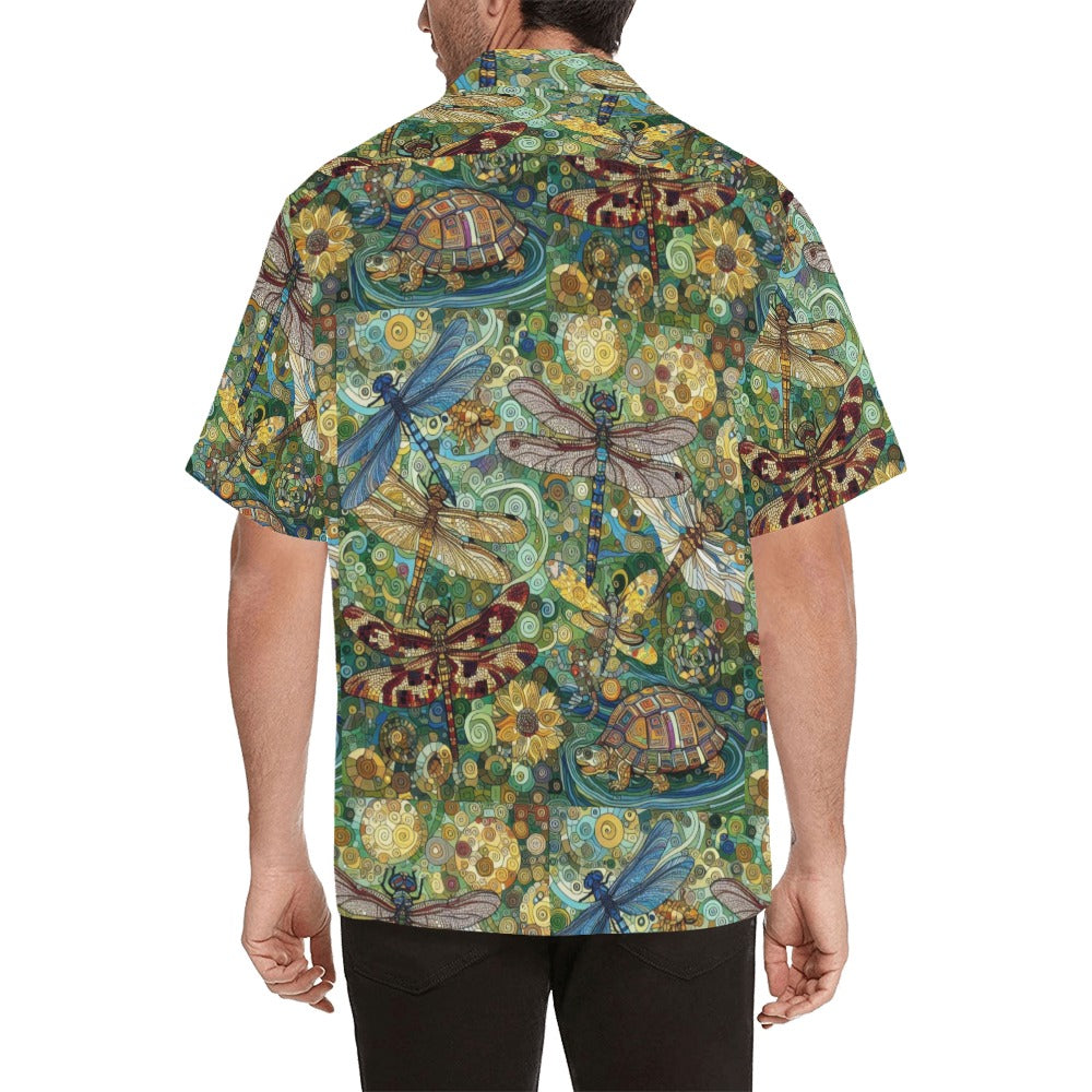 Dragonflies Hawaiian Shirt without pocket