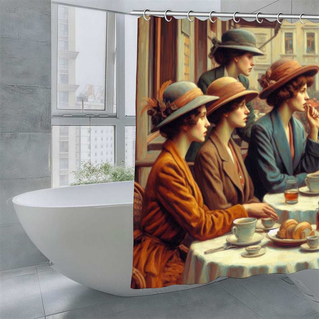 Observers Shower Curtain 70.8"x70.8" (Made in USA)