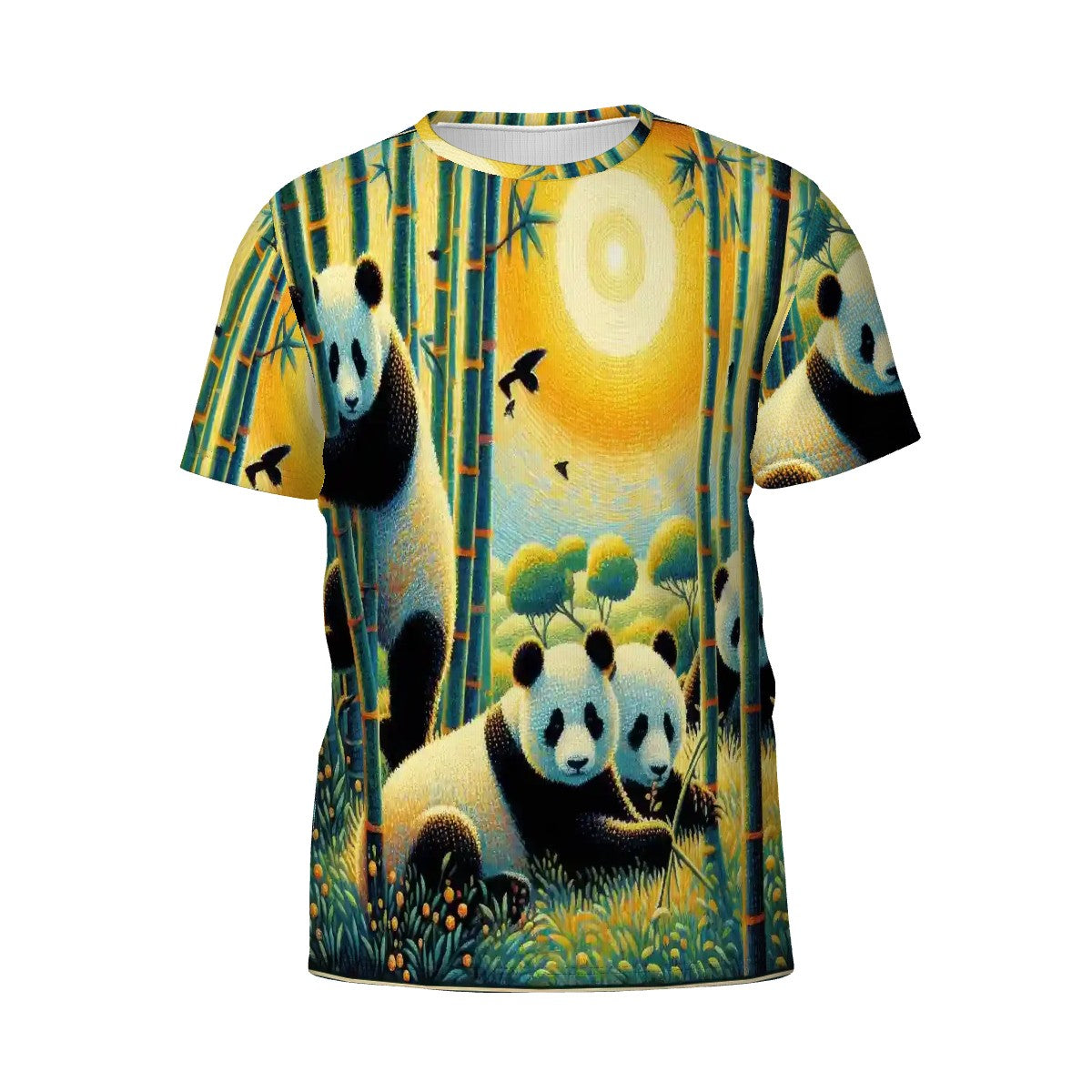Panda Family Unisex T-Shirt