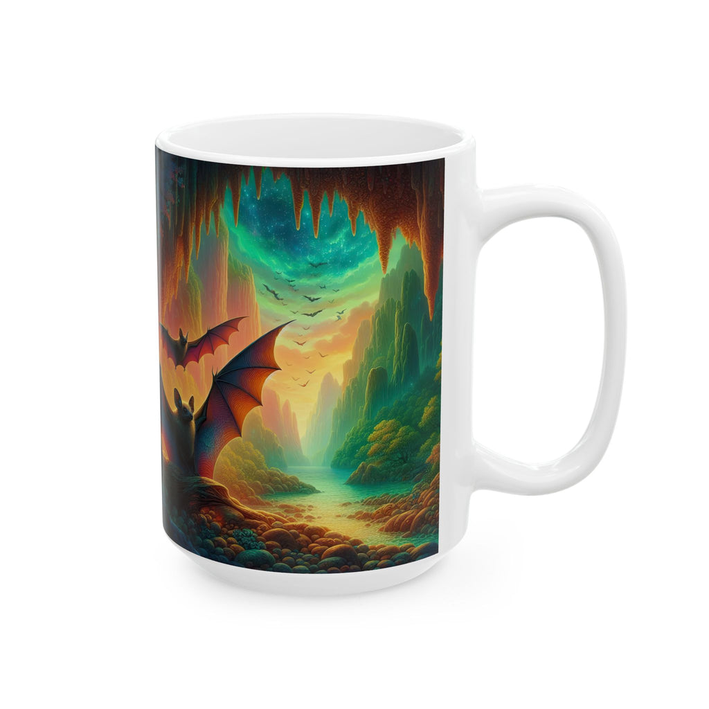 Bat Paradise Ceramic Mug – 11oz & 15oz