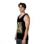 Multiple Designs Cotton Tank Top (First image shows selected design)