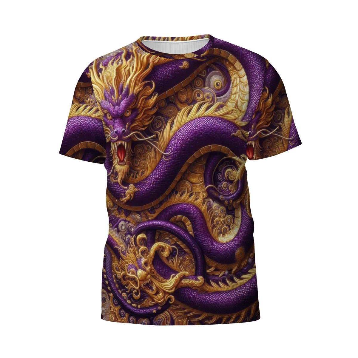 Purple Dragon Unisex T-Shirt