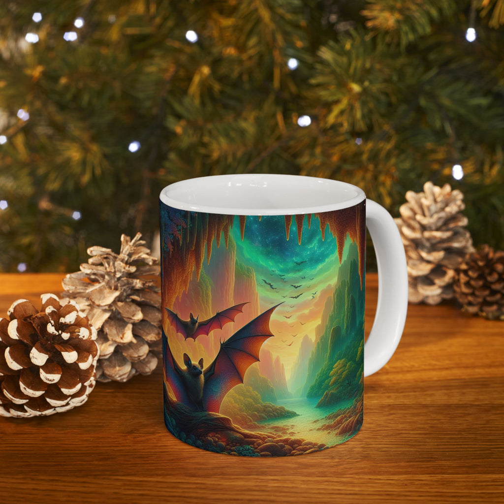 Bat Paradise Ceramic Mug – 11oz & 15oz