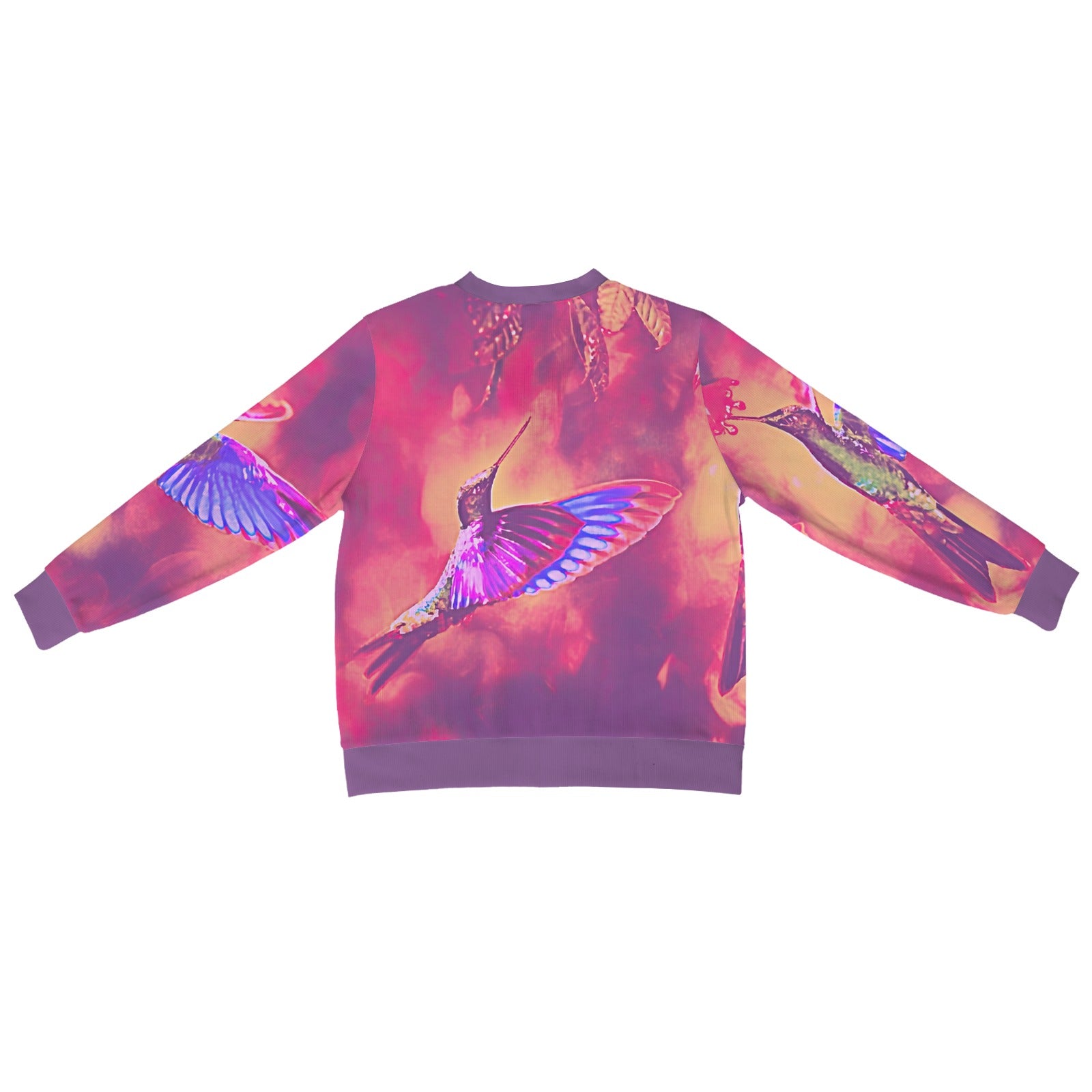 Shrine Hummingbird Men's Ribbed Cardigan (Model H73)