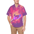 Shrine Hummingbird Hawaiian Shirt with Chest Pocket