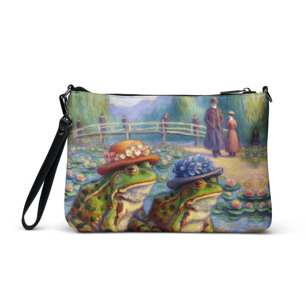 2 Lady Frogs Crossbody bag - Gregg Acini Adoree Designs - Handbag