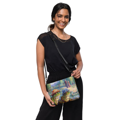 2 Lady Frogs Crossbody bag - Gregg Acini Adoree Designs - Handbag