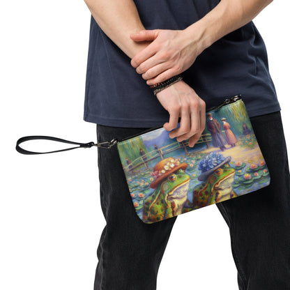 2 Lady Frogs Crossbody bag - Gregg Acini Adoree Designs - Handbag