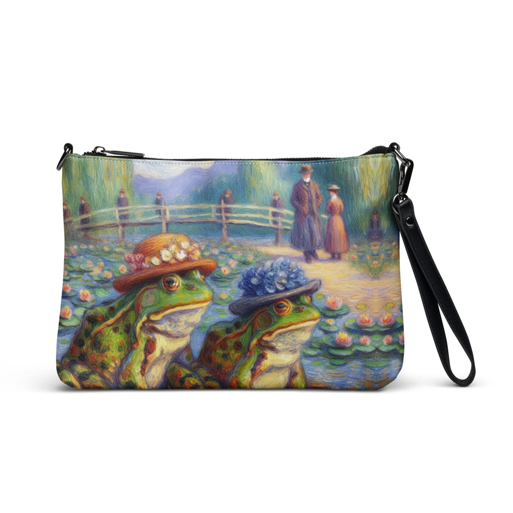 2 Lady Frogs Crossbody bag - Gregg Acini Adoree Designs - Handbag