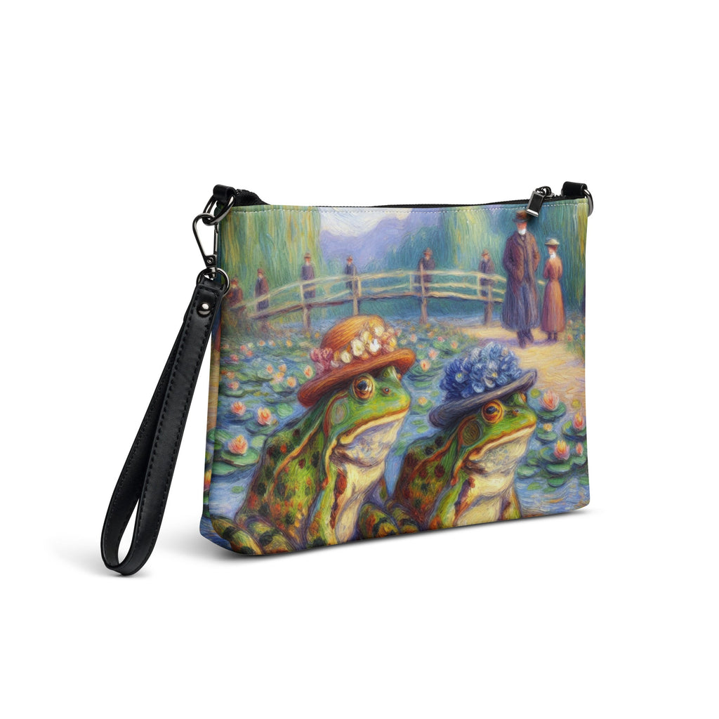 2 Lady Frogs Crossbody bag - Gregg Acini Adoree Designs - Handbag