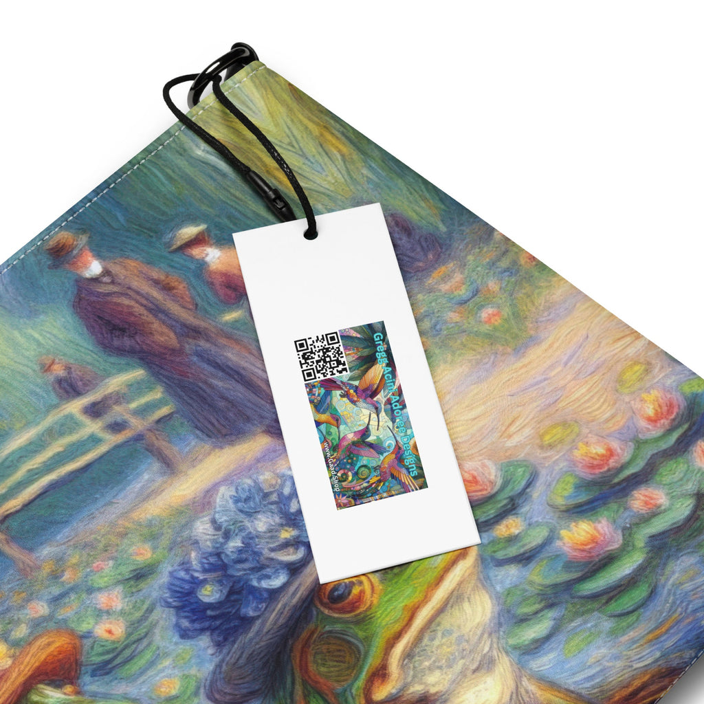 2 Lady Frogs Crossbody bag - Gregg Acini Adoree Designs - Handbag