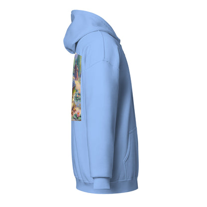 2 Lady Frogs Unisex heavy blend zip hoodie - Gregg Acini Adoree Designs - Hoodie