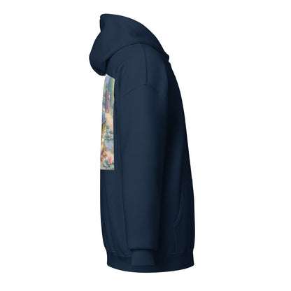 2 Lady Frogs Unisex heavy blend zip hoodie - Gregg Acini Adoree Designs - Hoodie
