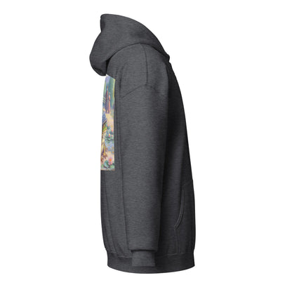 2 Lady Frogs Unisex heavy blend zip hoodie - Gregg Acini Adoree Designs - Hoodie
