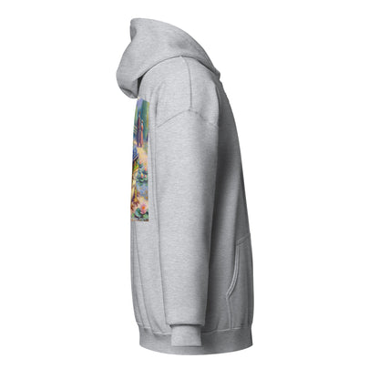 2 Lady Frogs Unisex heavy blend zip hoodie - Gregg Acini Adoree Designs - Hoodie